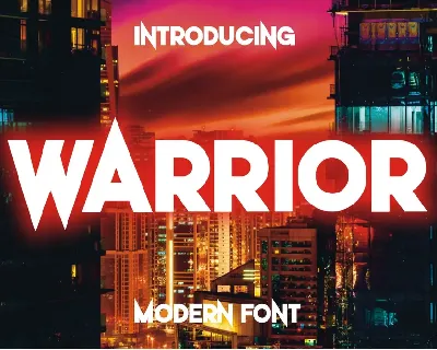 Warrior font
