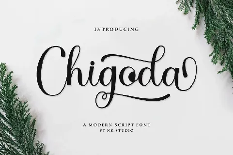 Chigoda font