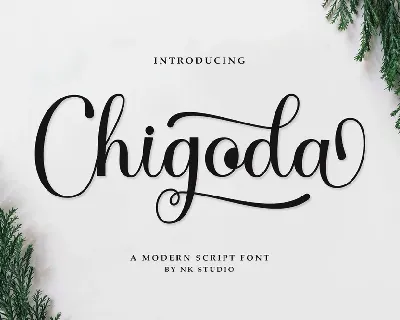 Chigoda font