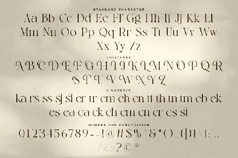 Rustlen font