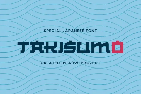 Takisumo font