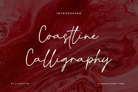 CoastlineCalligraphy font