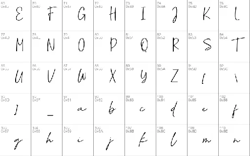 CoastlineCalligraphy font