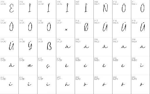 CoastlineCalligraphy font