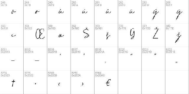 CoastlineCalligraphy font