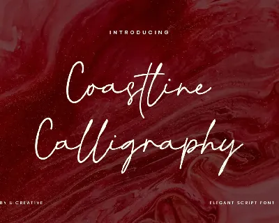 CoastlineCalligraphy font