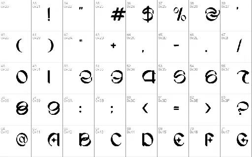 GAHIBOE font