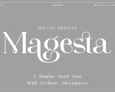 Magesta font