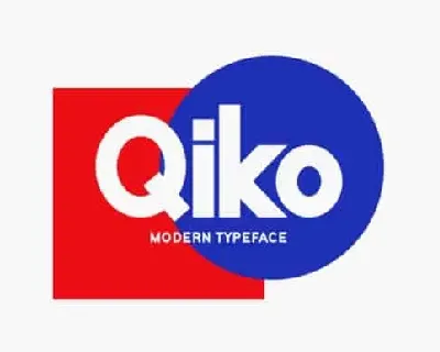 Qiko Sans Serif font