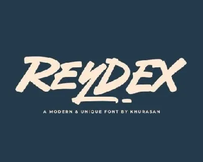 Reydex font