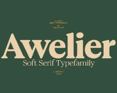 MADE Awelier Family font