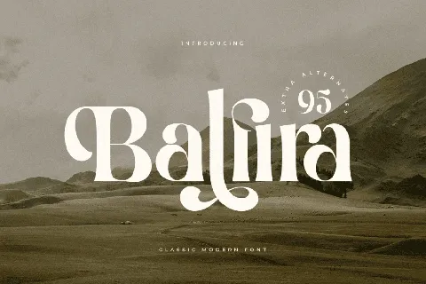 SS Balfira font