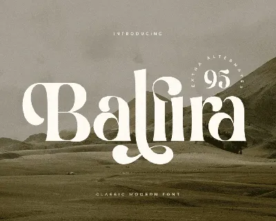 SS Balfira font