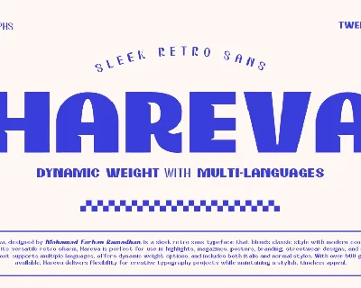 HAREVA font