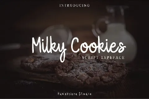 Milky Cookies Typeface font