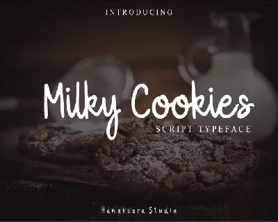Milky Cookies Typeface font