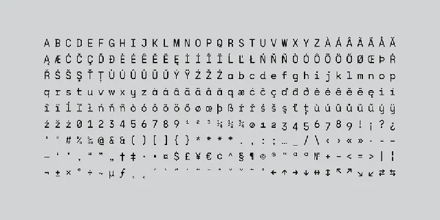 Monograf font