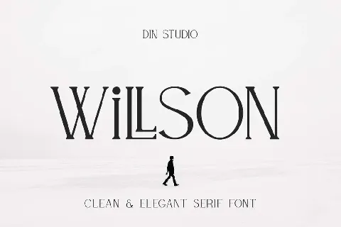 Willson font