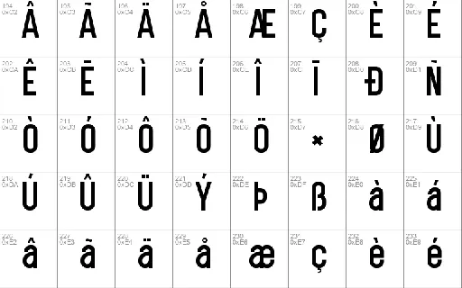 Pastilaris font