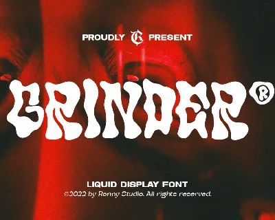 Grinder font