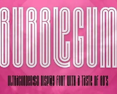 ST-Bubblegum font