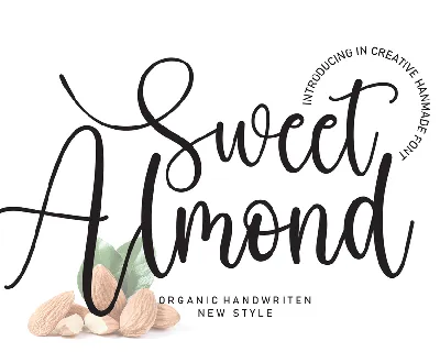 Sweet Almond font