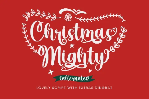 Christmas Mighty font