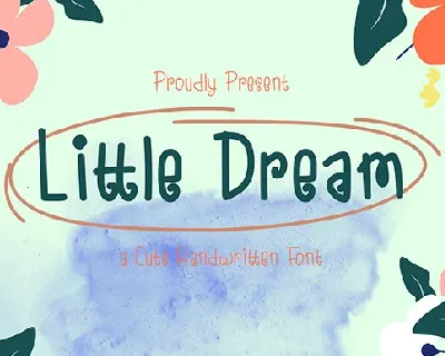 Little Dreams Demo font