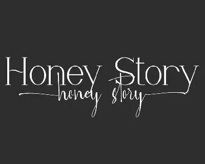 Honey Story Demo font