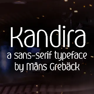 Kandira Alt PERSONAL font