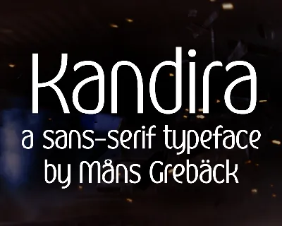 Kandira Alt PERSONAL font