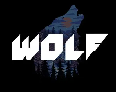 WOLF font