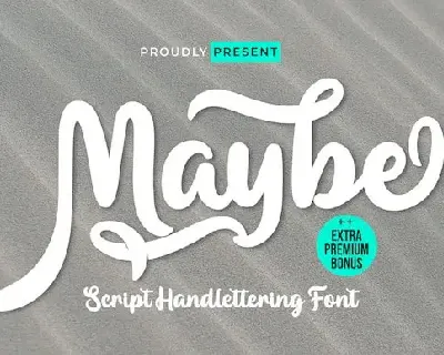 Maybe Script font