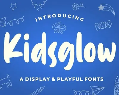 Kidsglow font