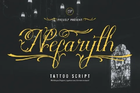 Nefaryth font