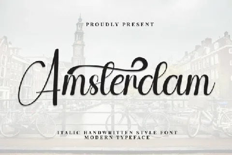 Amsterdam Calligraphy font