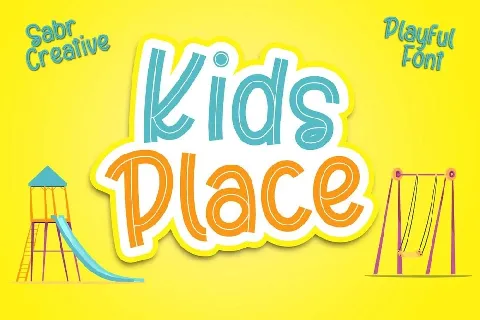 Kids Place Display font