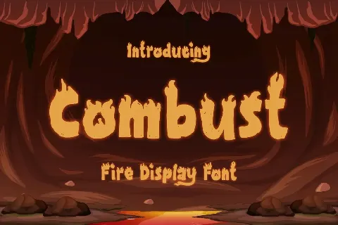 Combust font