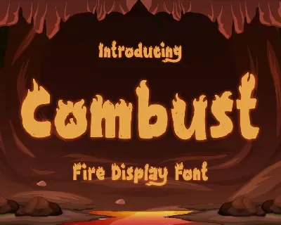 Combust font