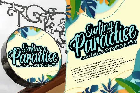 Paradise Love font