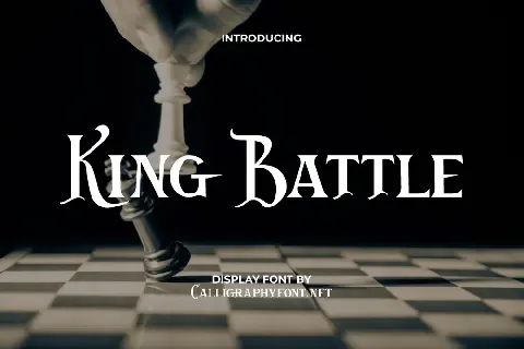 King Battle Demo font