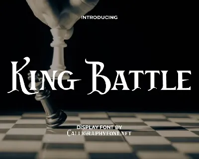 King Battle Demo font