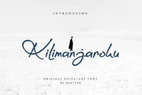 Kilimanjaroku font