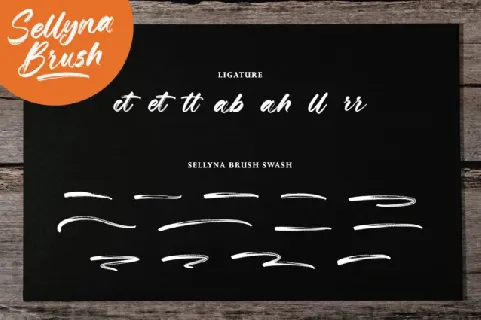 Sellyna Brush font