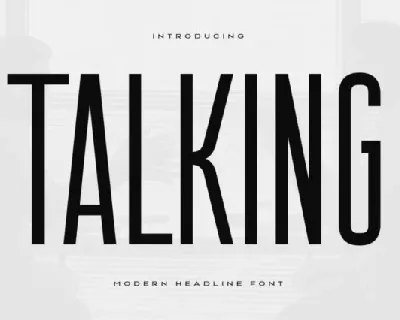 Talking font