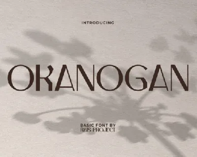 Okanogan font