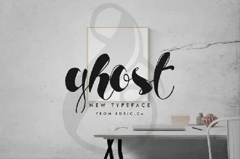 Ghost font