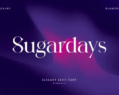 Sugardays font