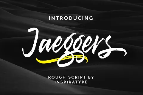 Jaeggers Script font