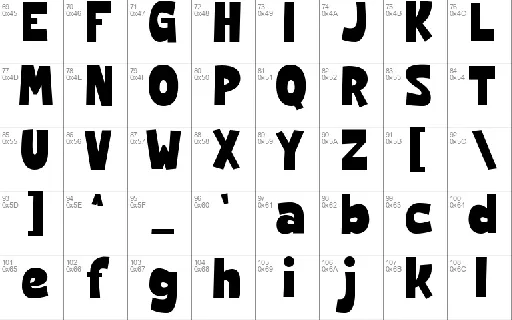 JACENDA font